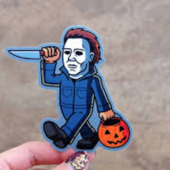10 Michael myers stickers - Picture 6 of 9
